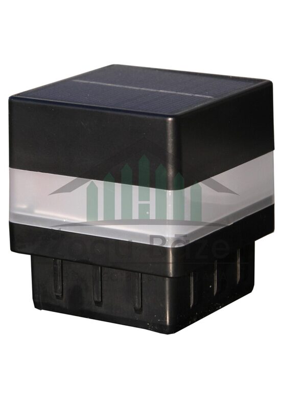 LED solārā lampa, korķis stabam 100x100mm