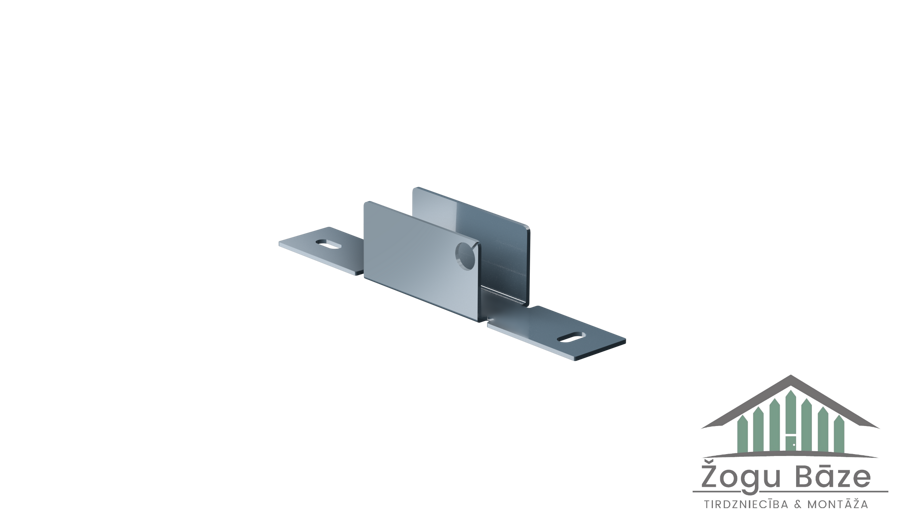 Horizontāla profila stiprinājums 80x20x20mm