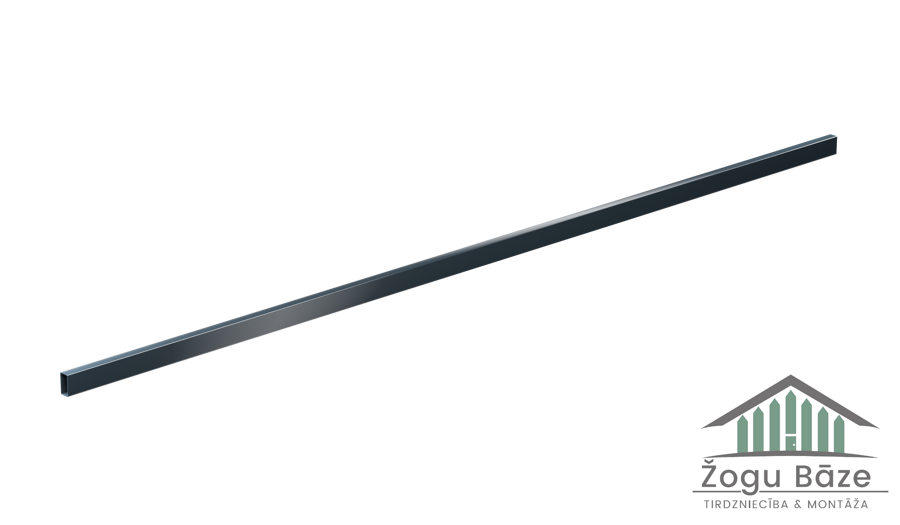 Horizontālais profils štaketēm 40x20mm 